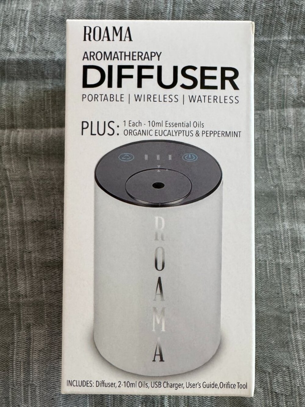 Aroma Roama Aromatherapy, portable diffuser